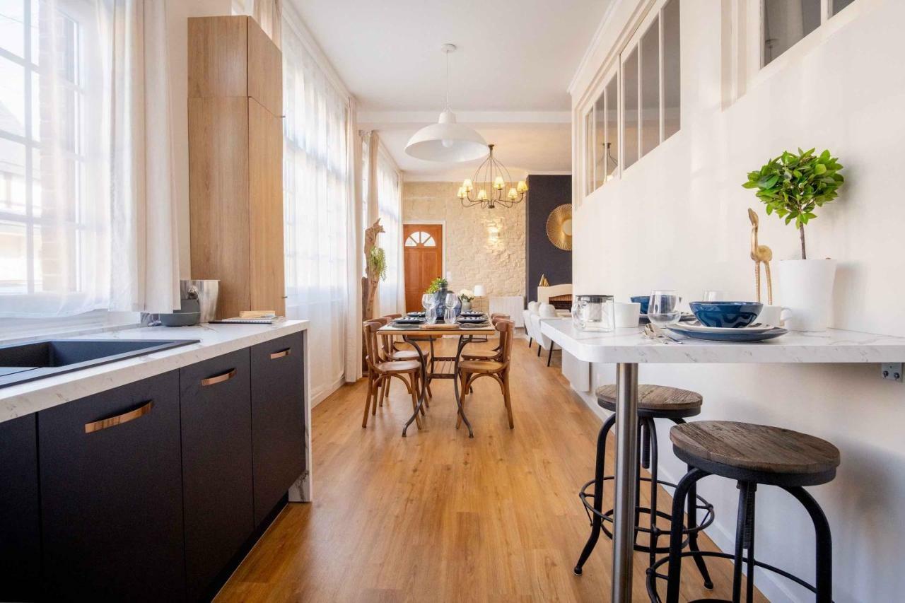 Elegant Appartement En Plein Coeur De Cabourg - Les Locations De Proust Exterior foto