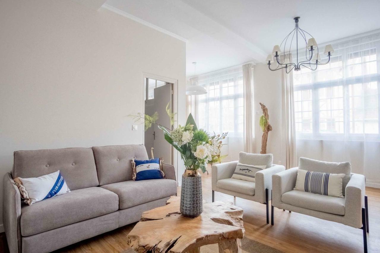 Elegant Appartement En Plein Coeur De Cabourg - Les Locations De Proust Exterior foto